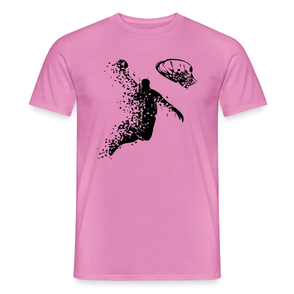 Passion Basketball : Le Donqueo sur T-shirt homme