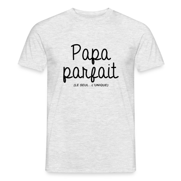 Maquette de T-shirt homme « Papa Parfait » à personnaliser