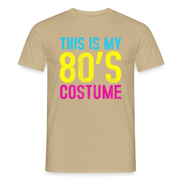 Mon Costume Années 80 sur T-shirt homme