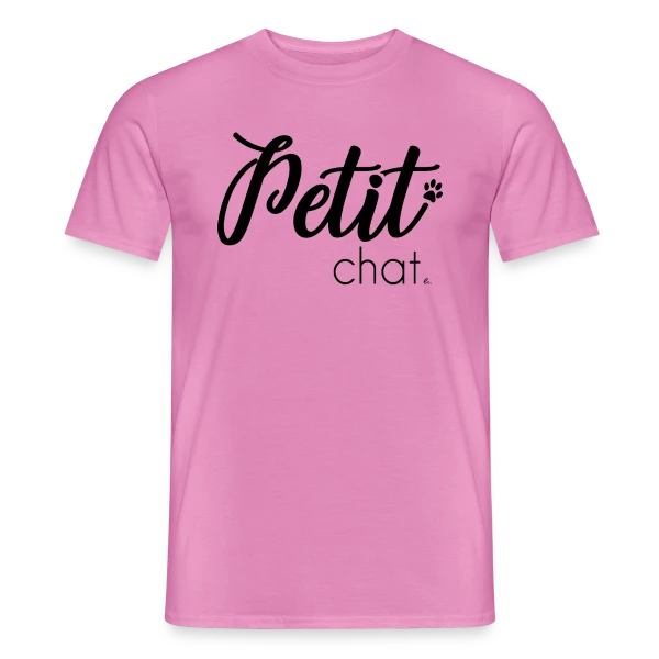 Adorable Petit Chat sur T-shirt homme