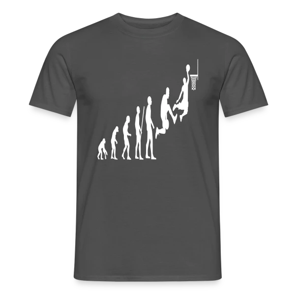 Évolution du Joueur de Basketball sur T-shirt homme