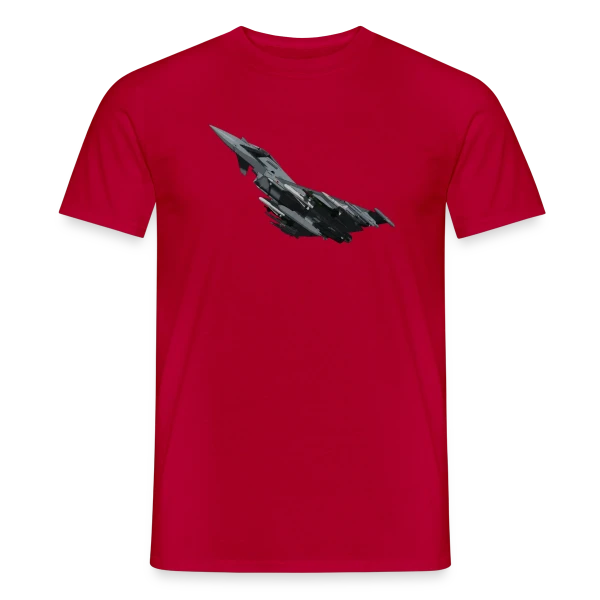 Maquette de T-shirt homme « Chasseur Militaire Moderne » à personnaliser