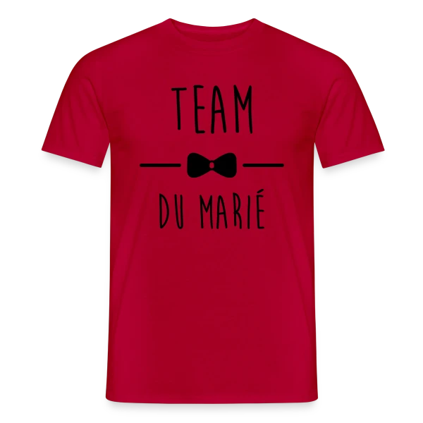 Team du Marié : Pour un EVG au Top ! sur T-shirt homme