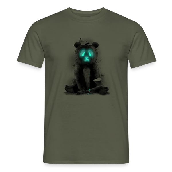 Pandaloween : Le Panda d'Halloween sur T-shirt homme
