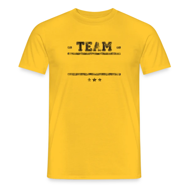 Équipe Personnalisée : Votre Team Ici sur T-shirt homme