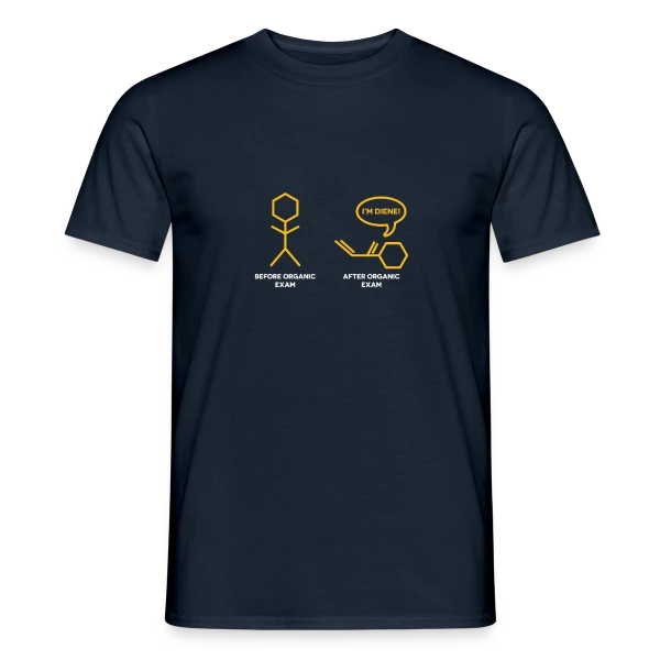 Blague Chimie Diène sur T-shirt homme