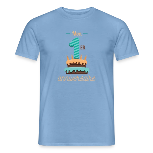 Mon Premier Anniversaire Garçon sur T-shirt homme
