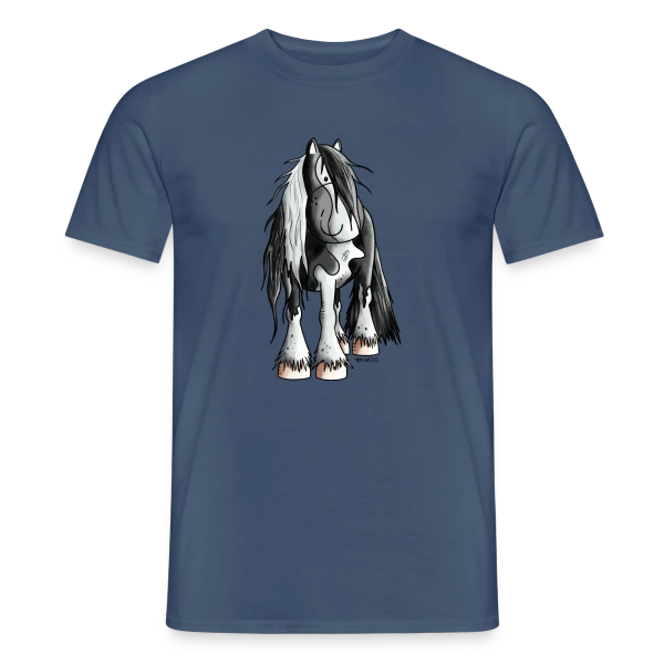 Maquette de T-shirt homme « L'Élégant Irish Tinker » à personnaliser