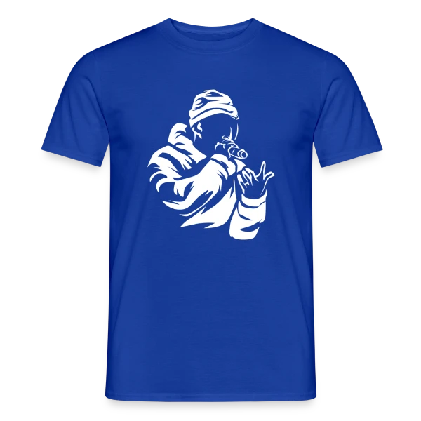 Maquette de T-shirt homme « Passion Rap & Hip-Hop » à personnaliser