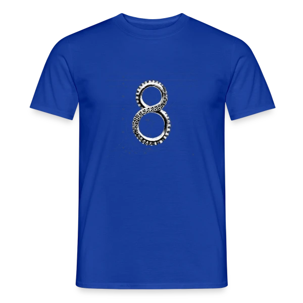 Maquette de T-shirt homme « World Octopus Day : Célébrons les Poulpes ! » à personnaliser