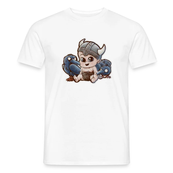 Mini Odin Viking sur T-shirt homme