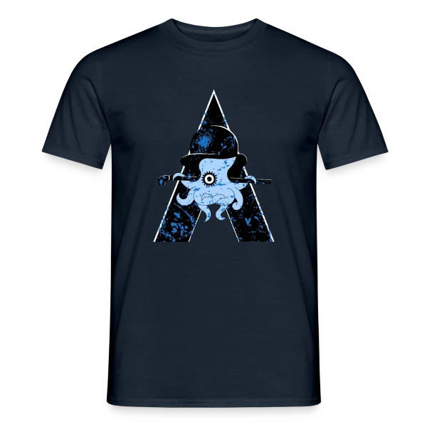 Pieuvre Mécanique : Style Steampunk sur T-shirt homme