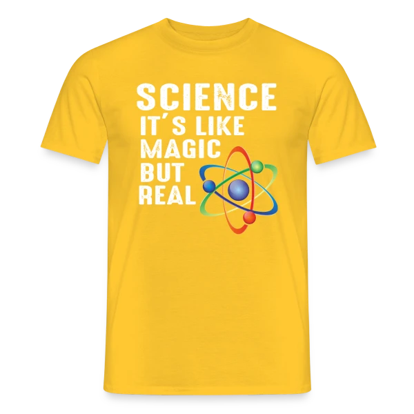 Science : La Vraie Magie sur T-shirt homme