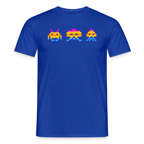 Maquette de T-shirt homme « Jeux d'Arcade : L'Âge d'Or du Gaming » à personnaliser