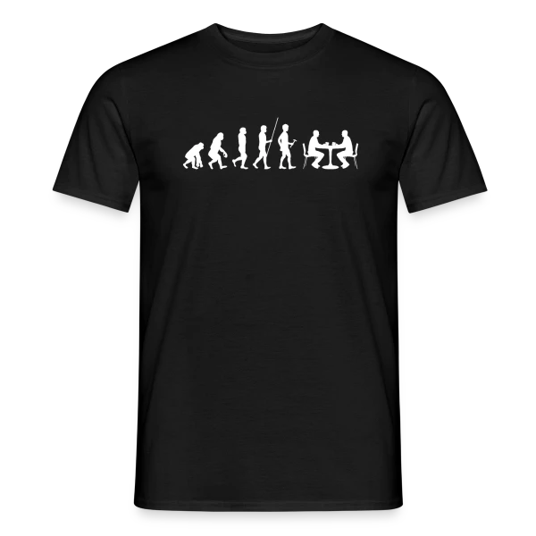 Maquette de T-shirt homme « Poker : All-in ! » à personnaliser
