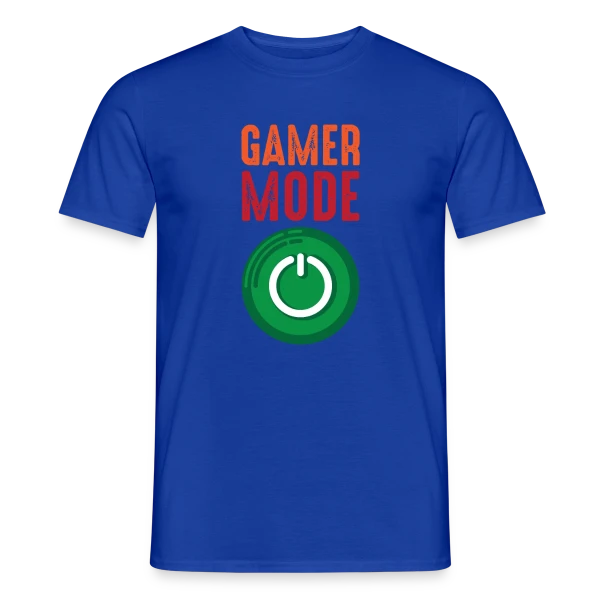 Maquette de T-shirt homme « Passion Gaming : Manette et Dragons » à personnaliser