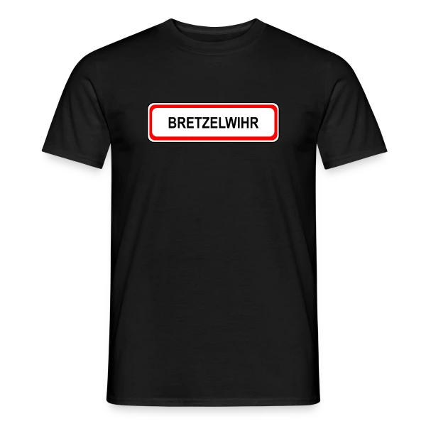 Bretzelwihr: L'Alsace Gourmande sur T-shirt homme