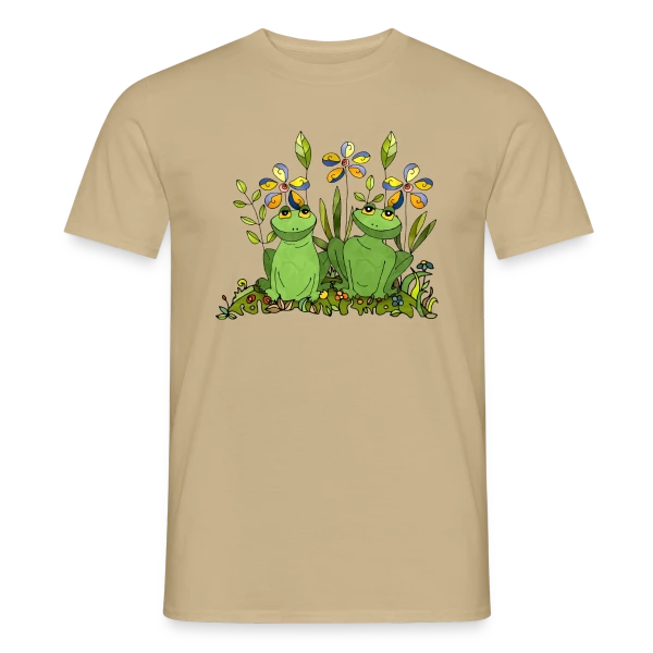 Craquant Motif Grenouille sur T-shirt homme