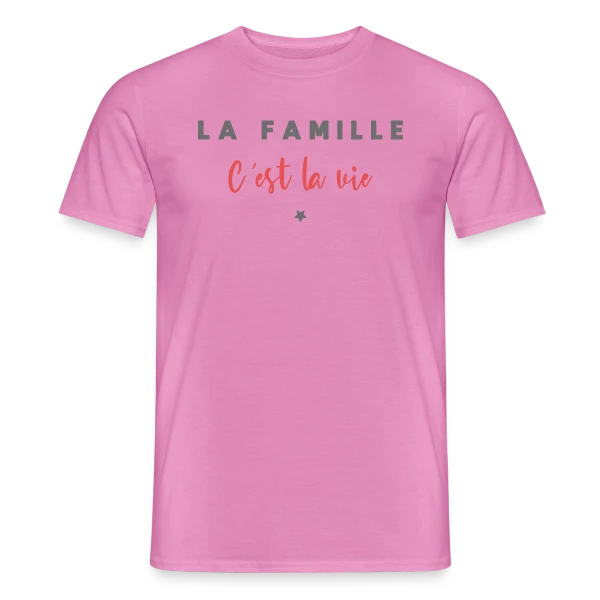 La Famille C'est la Vie sur T-shirt homme