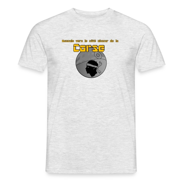 Corse : Le Côté Obscur de l'Île de Beauté sur T-shirt homme