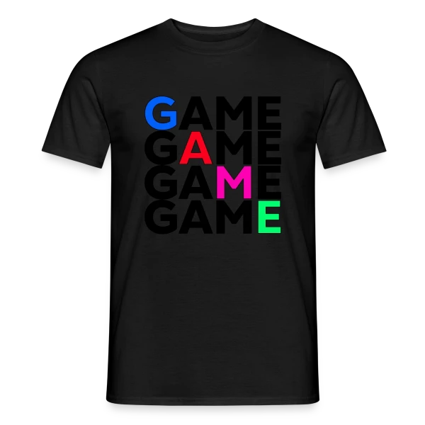Maquette de T-shirt homme « Esprit Gaming : Pour les Amateurs d'E-sport » à personnaliser