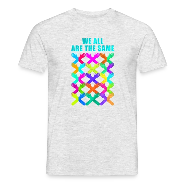 Unis Contre le Racisme sur T-shirt homme