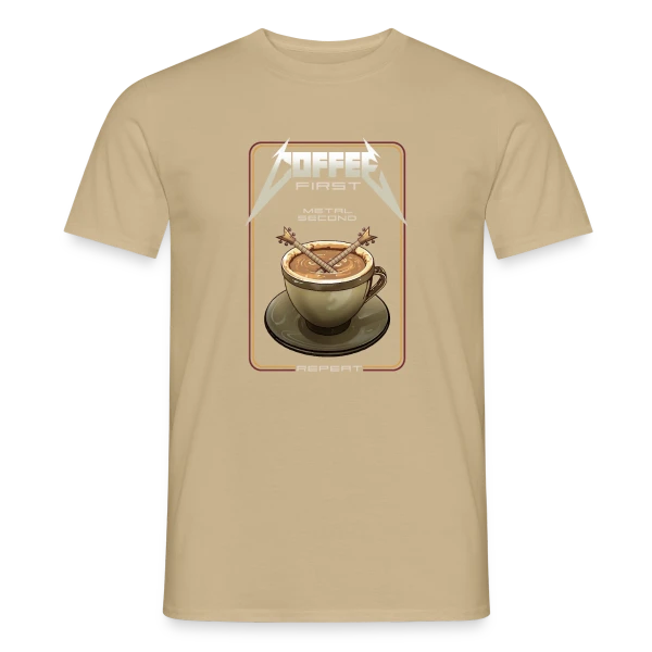 Café d'Abord ! sur T-shirt homme