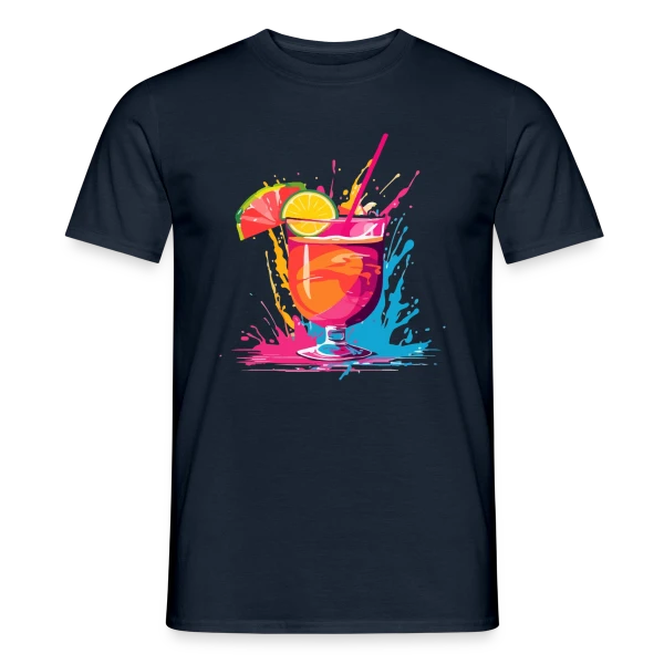 Cocktail Explosif Couleurs sur T-shirt homme