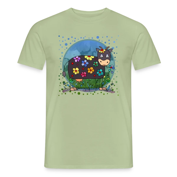 La Vache Mignonne sur T-shirt homme