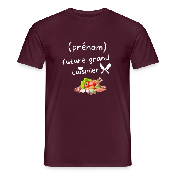 De Cuisine Personnalisé : Pour les Passionnés sur T-shirt homme
