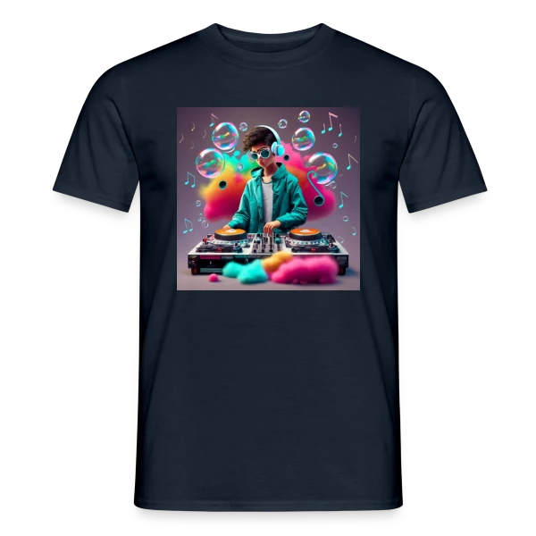 Maquette de T-shirt homme « Console Gaming : L'Essentiel du Passionné de Jeux Vidéo » à personnaliser