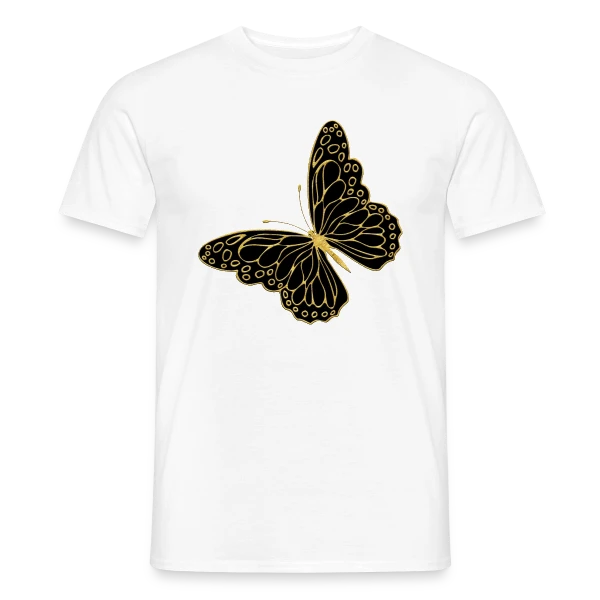 Papillon Élégant sur T-shirt homme