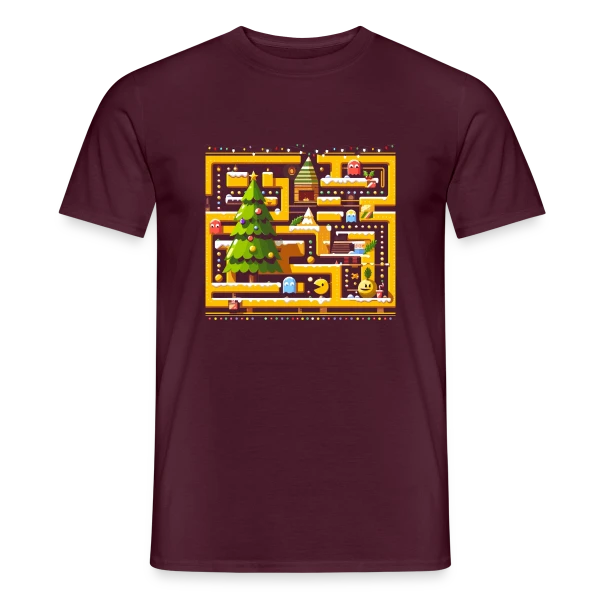 Noël Gamer : Joyeux Arcade Christmas sur T-shirt homme
