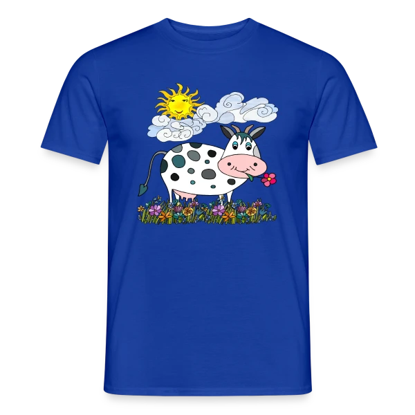 La Vache Stylée sur T-shirt homme