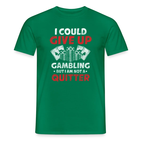 Maquette de T-shirt homme « Maître du Skat et du Poker » à personnaliser