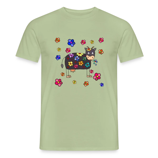 La Vache Stylée sur T-shirt homme