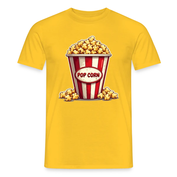 Enfant Popcorn - Costume Carnaval Amusant sur T-shirt homme