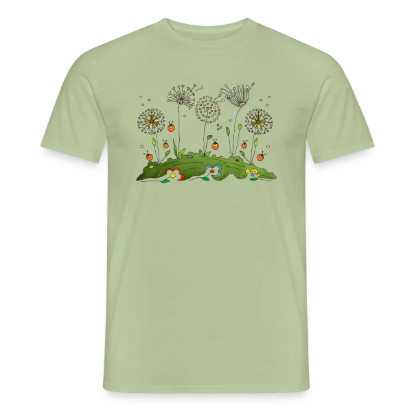 Éclat Floral sur T-shirt homme