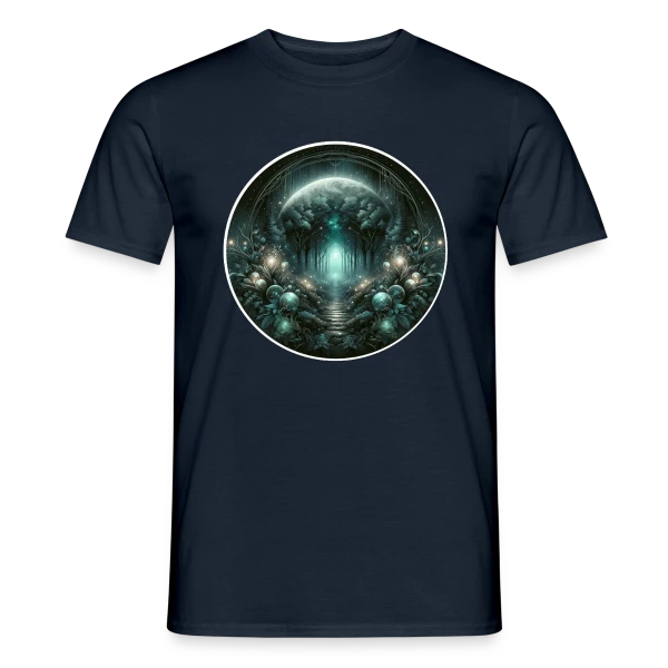 Forêt Mystique Enchantée sur T-shirt homme