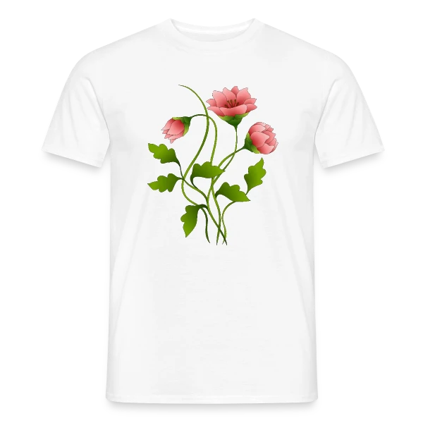 Maquette de T-shirt homme « Design Numérique 2141 » à personnaliser