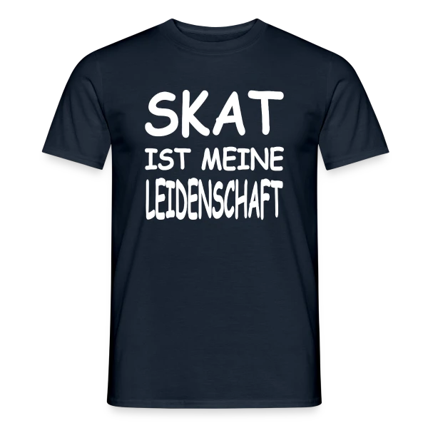 Maquette de T-shirt homme « Skat: Le Jeu de Cartes » à personnaliser