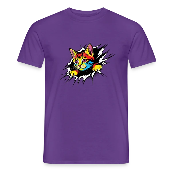 Maquette de T-shirt homme « Pop Art Comic - Effet Larme Original » à personnaliser