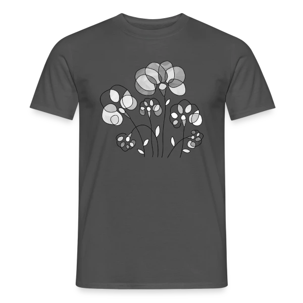 Maquette de T-shirt homme « Art Digital Abstrait 3515 » à personnaliser