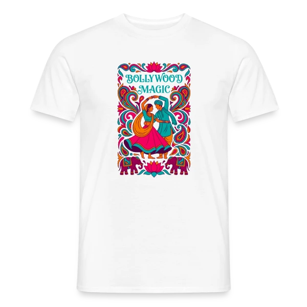 Magie Bollywood sur T-shirt homme
