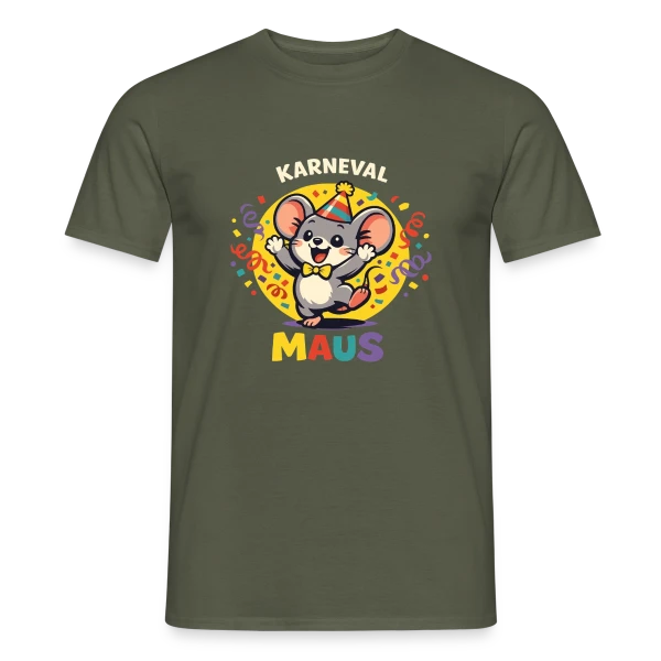Maquette de T-shirt homme « Impulsions Créatives » à personnaliser