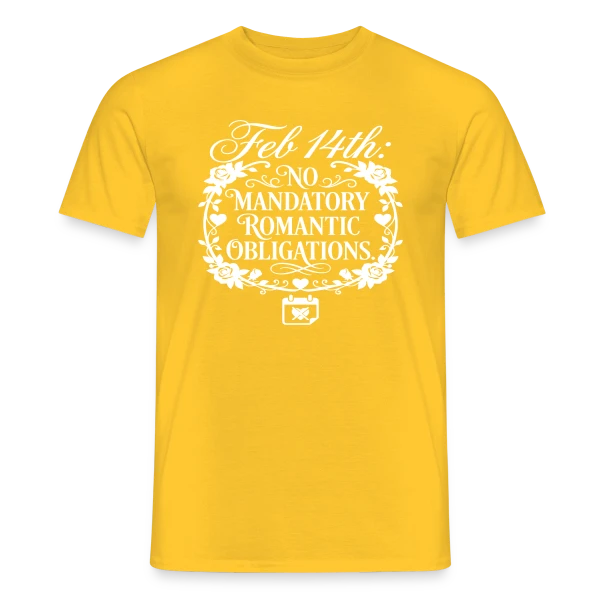 Douce Romance sur T-shirt homme
