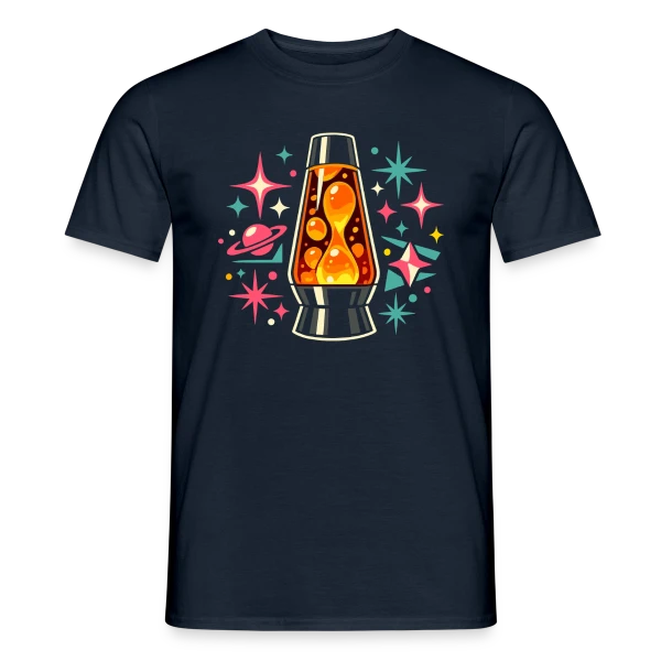 Maquette de T-shirt homme « Écho Sonore » à personnaliser