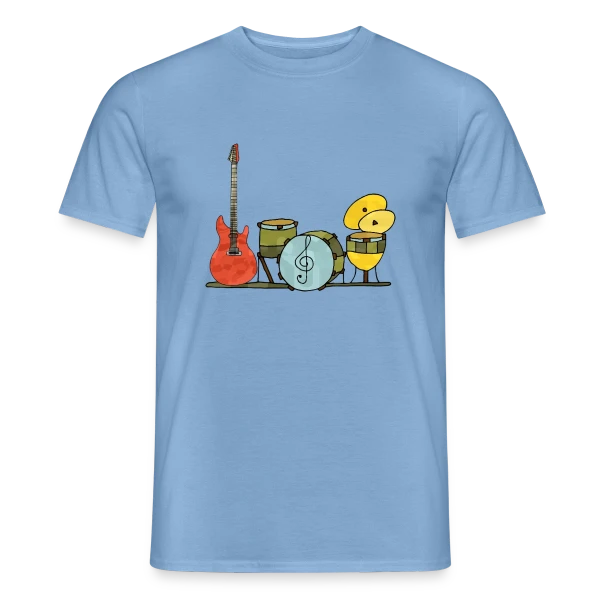 Maquette de T-shirt homme « Le Mystérieux 3588 » à personnaliser