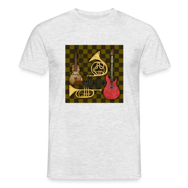 Maquette de T-shirt homme « Énigme Numérique 4233 » à personnaliser