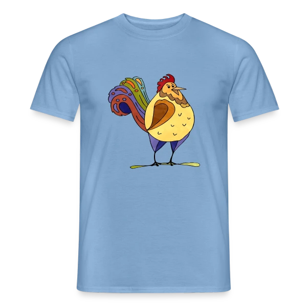 Maquette de T-shirt homme « Énigme Numérique 4194 » à personnaliser